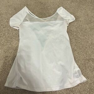 White Athletic Dance/Workout Top